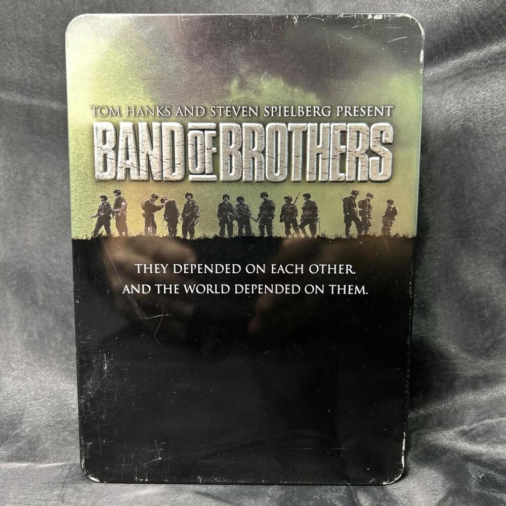Band of Brothers 6-Disc DVD Steel Case Set HBO Spielberg Tom Hanks